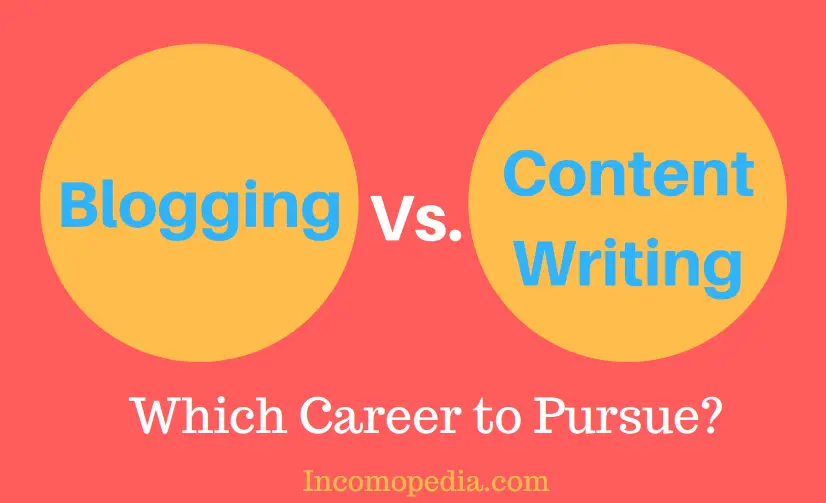 Blogging vs Content Writing