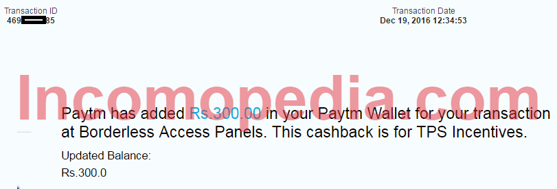 Payment proof of The Panel Station