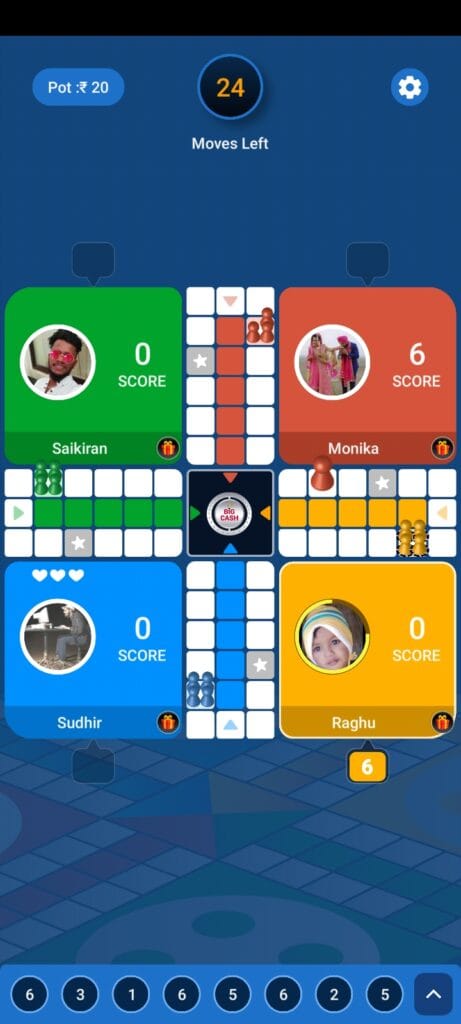 earning playing bigcash ludo game