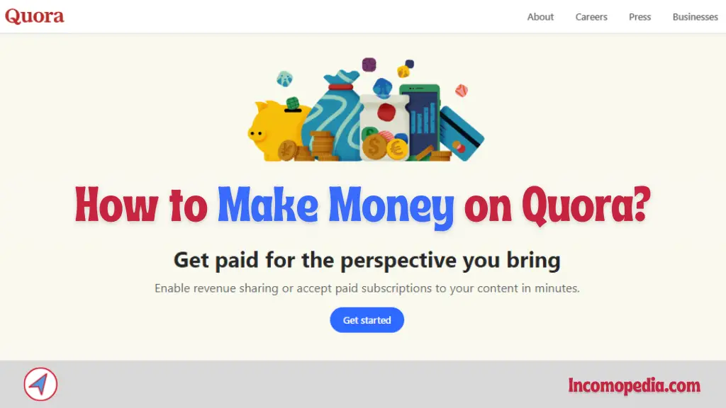 how to make money on quora