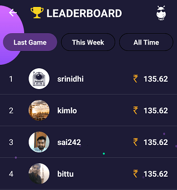 loco app leaderboard