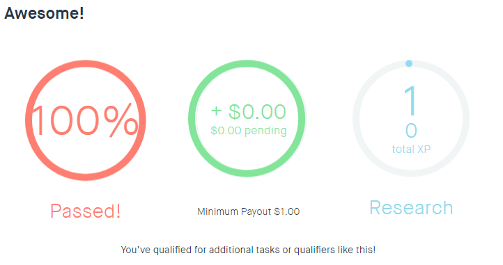 Spare5 Qualifiers Passed