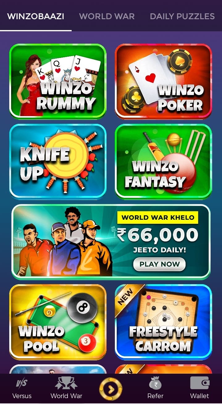 Winzo Review Real Or Fake Get Rs 50 On Installing Instant Payout